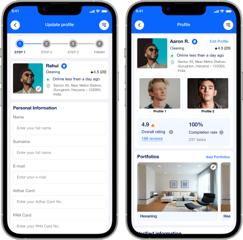 Create Profile